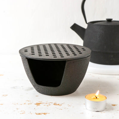 Black Cast Teapot Warmer