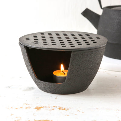 Black Cast Teapot Warmer