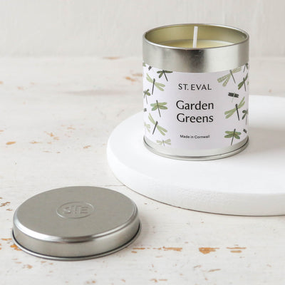 St. Eval Nature's Garden Scented Candle Tin