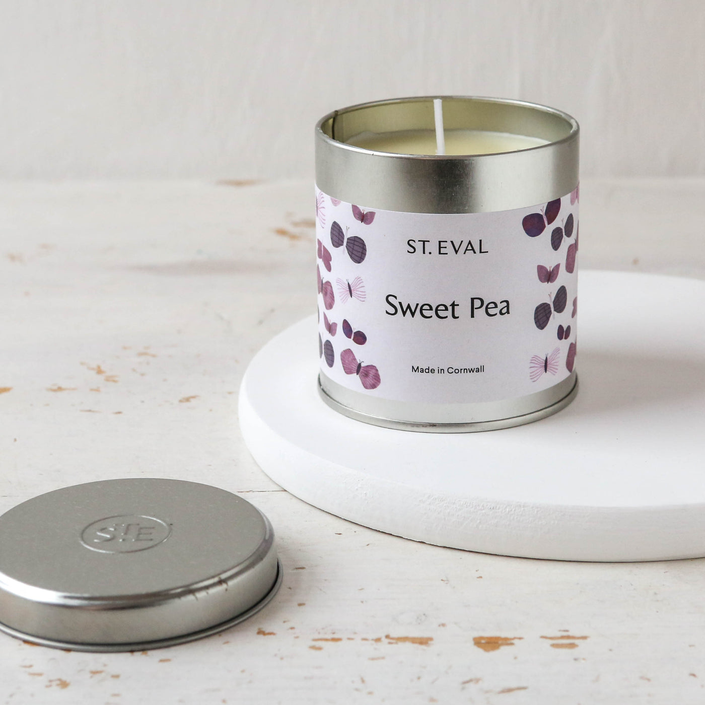 St. Eval Nature's Garden Scented Candle Tin
