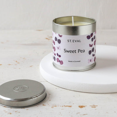 St. Eval Nature's Garden Scented Candle Tin