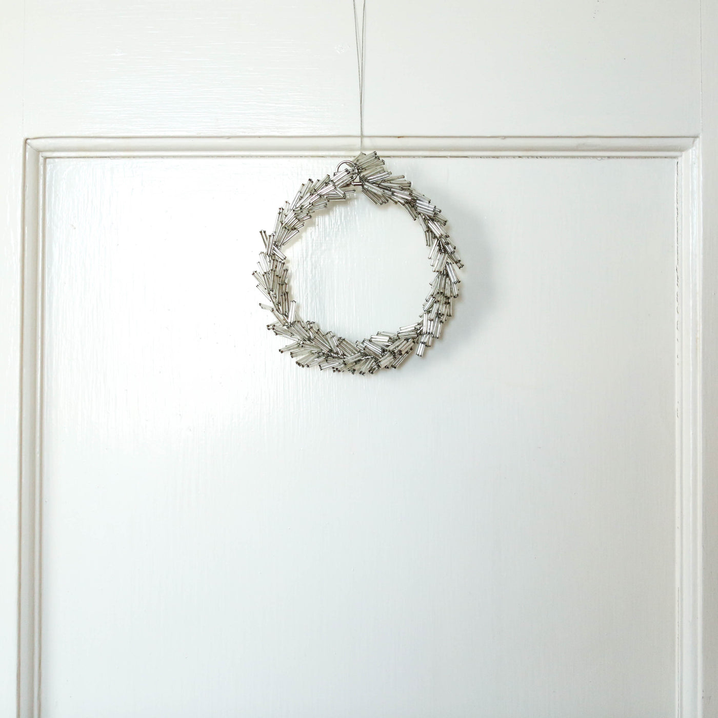 Silver Circle Wreath - Small