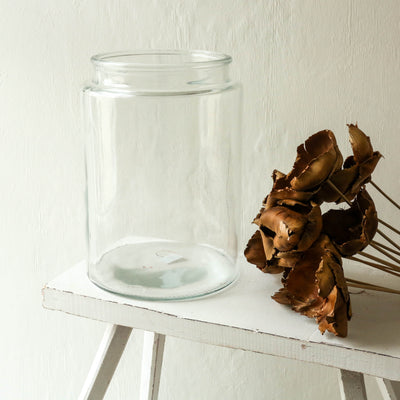 Glass Jar Vase