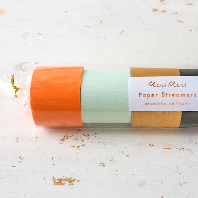 Vintage Halloween Crepe Paper Streamers