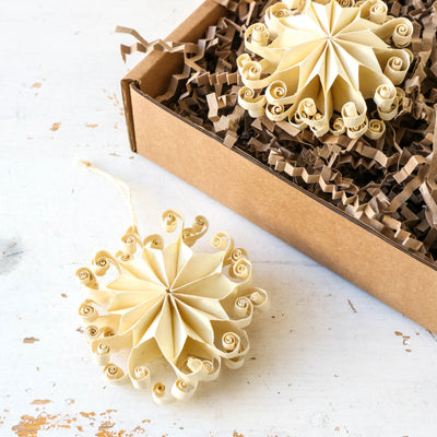 'Whirl' Pendant Ornament - Pack of 2