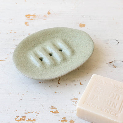Selma stoneware soap dish