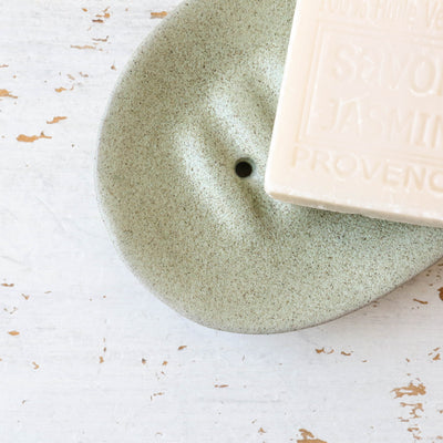 Selma stoneware soap dish