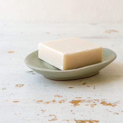 Selma stoneware soap dish