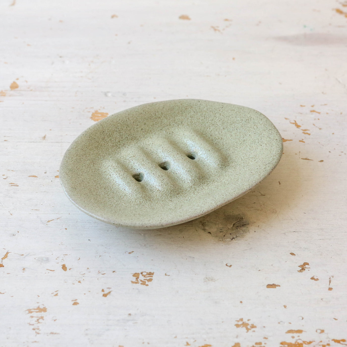 Selma stoneware soap dish