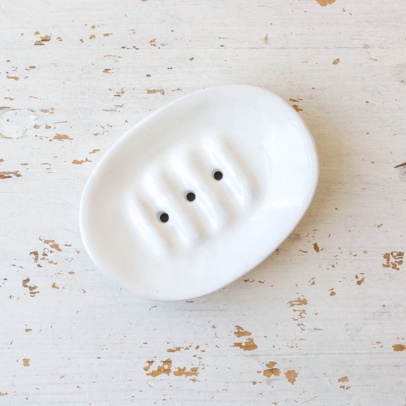 Selma stoneware soap dish