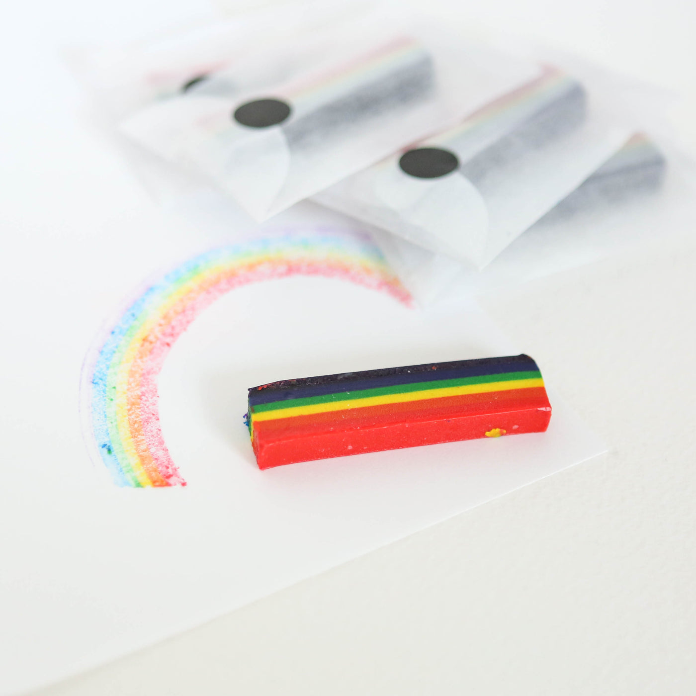 Rainbow Wax Crayon