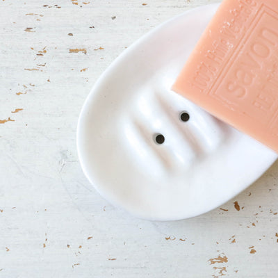 Selma stoneware soap dish