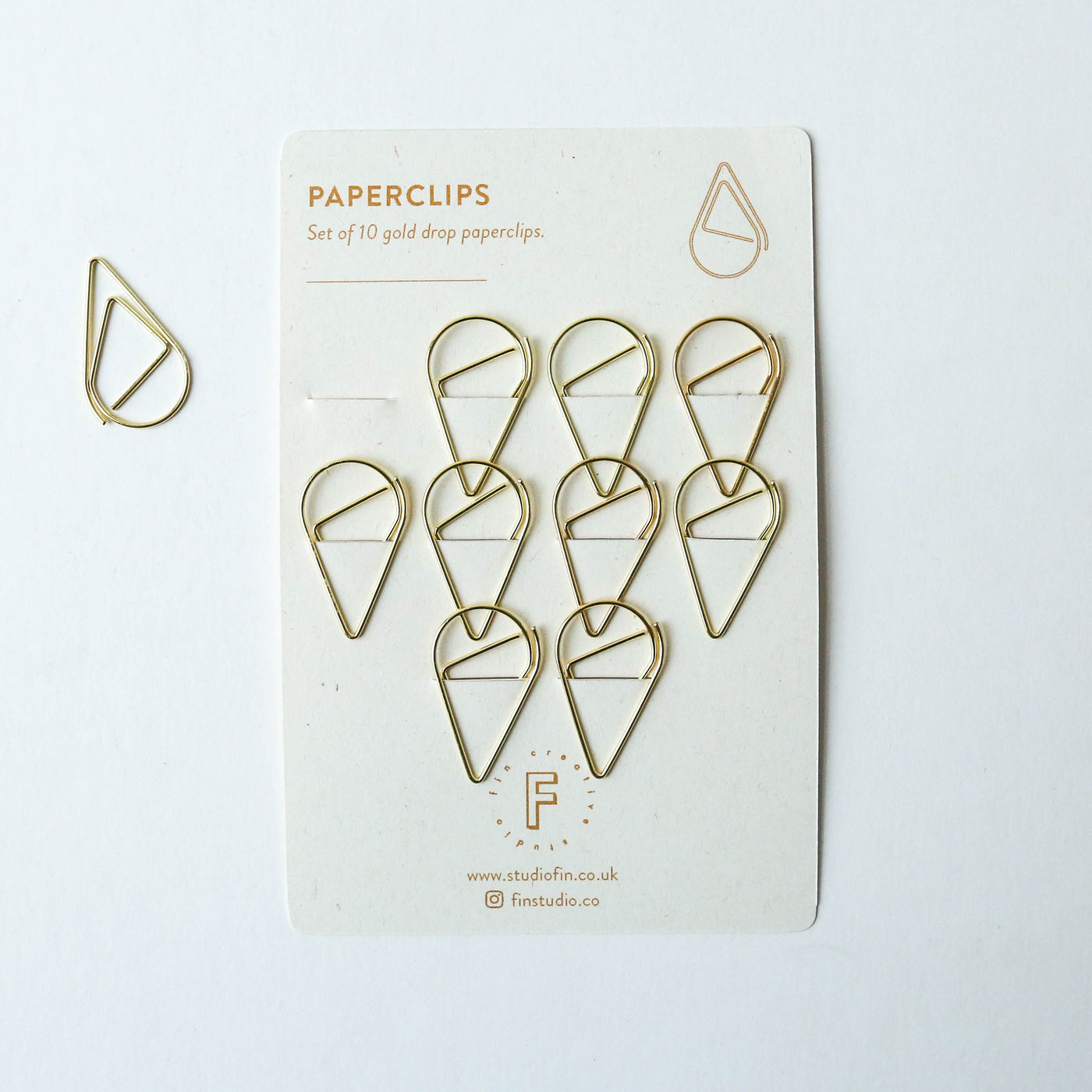 Drop Paperclips