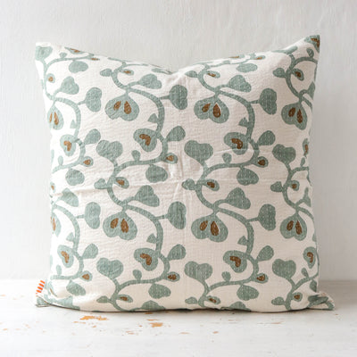 Cotton Cushion Cover - Heartflower