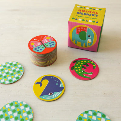 Animal Memory Game Cube
