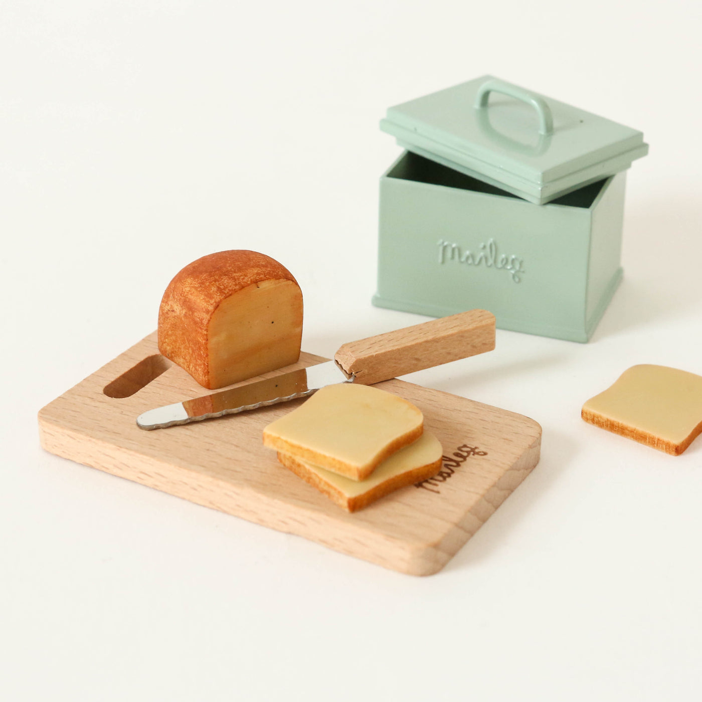 Miniature Bread Bin Set by Maileg