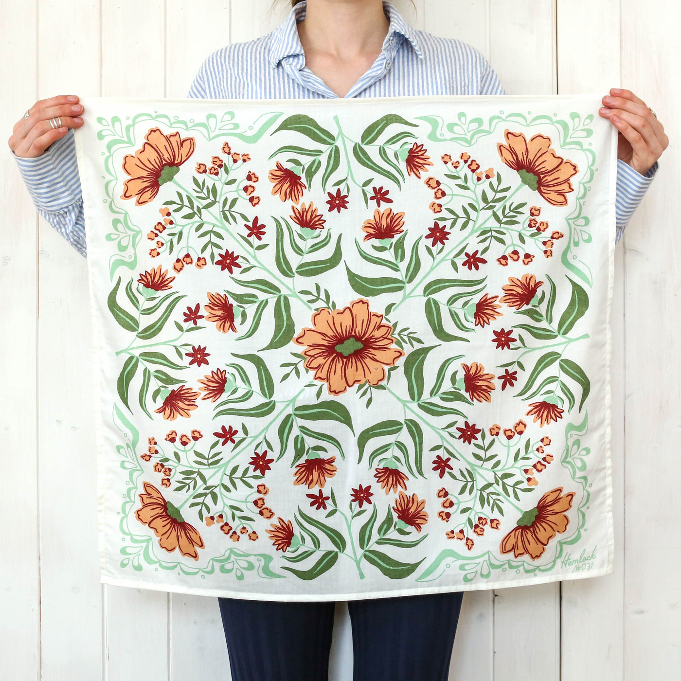 Floral Cotton Bandana