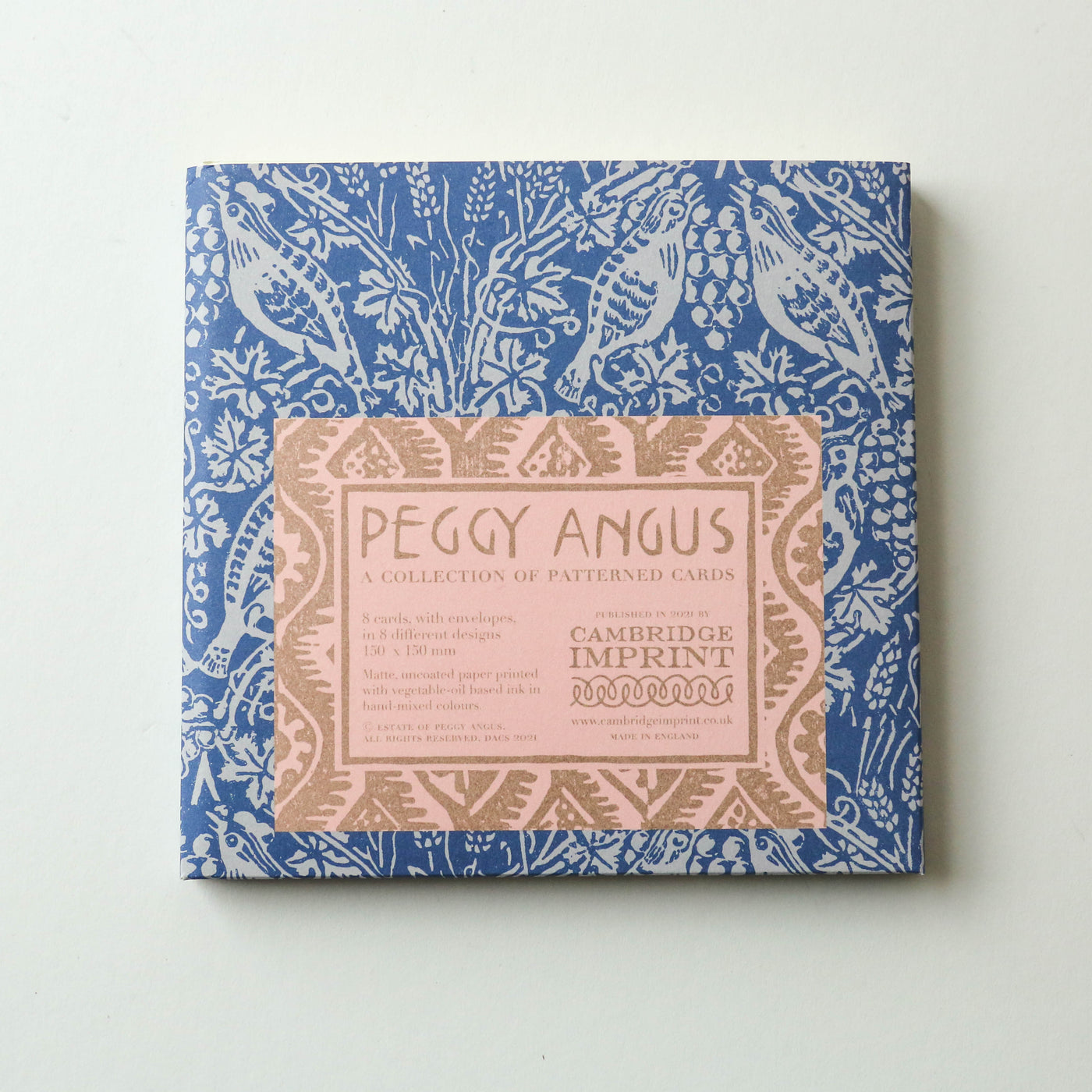 Patterned Cards by Peggy Angus - Set of 8