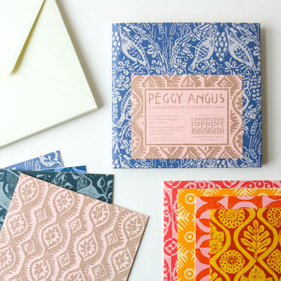 Patterned Cards by Peggy Angus - Set of 8