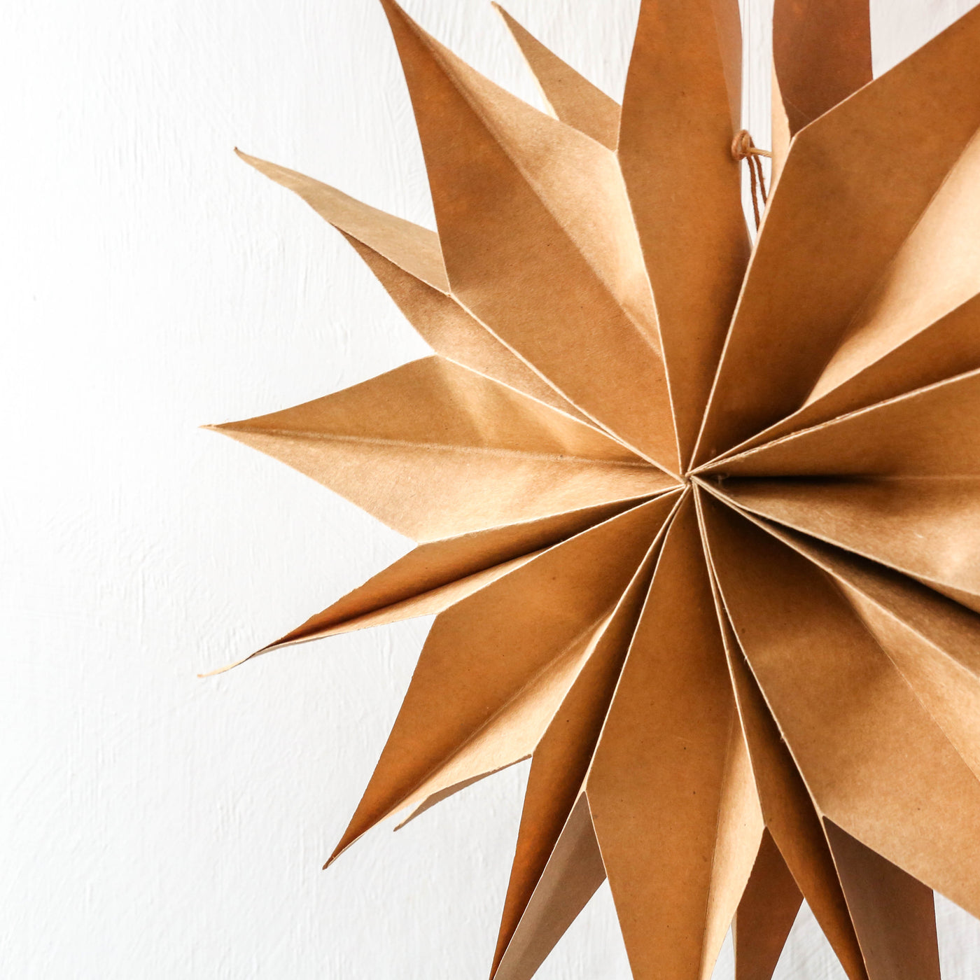 50cm 'Capella' Paper Star - Natural