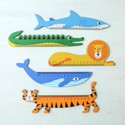 Wooden Animal Ruler