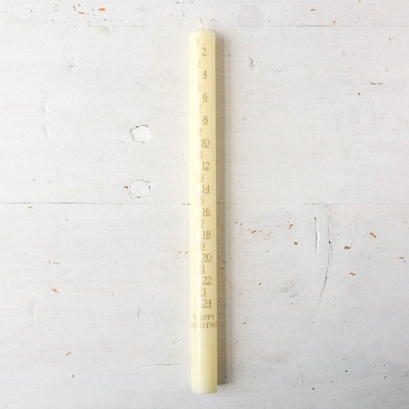 Ivory Advent Candle