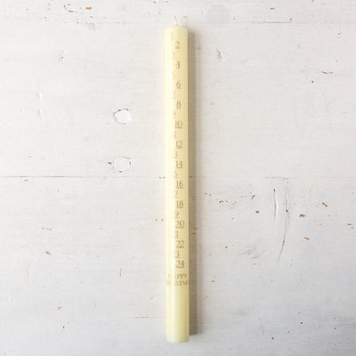 Ivory Advent Candle