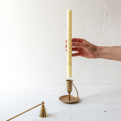 Ivory Advent Candle