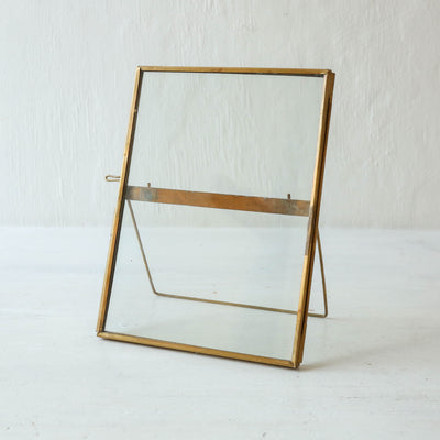 Standing Brass Frame 13 x 18cm