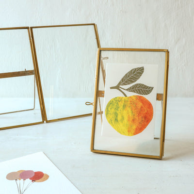 Standing Brass Frame 10 x 15cm