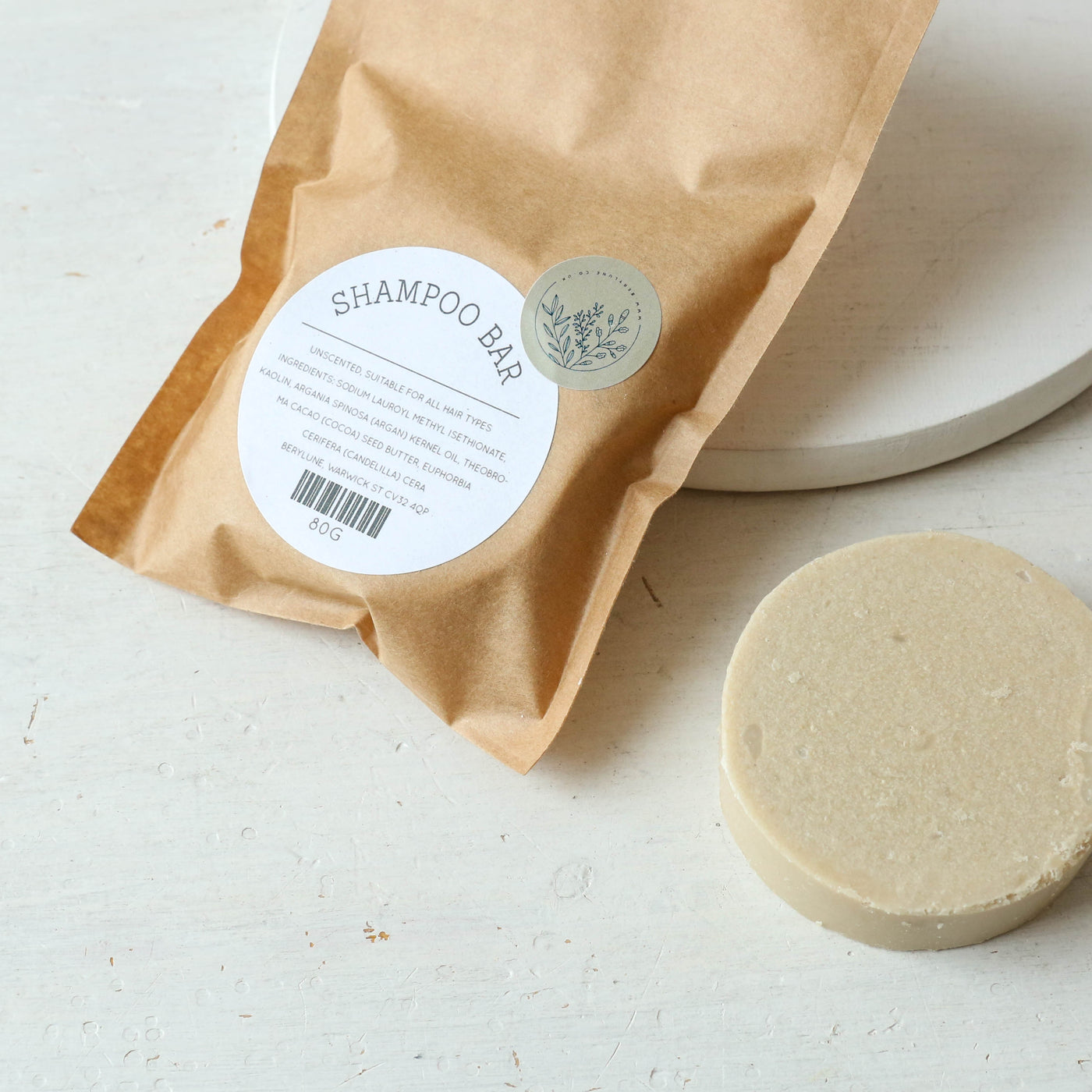 All Natural Solid Shampoo Bar