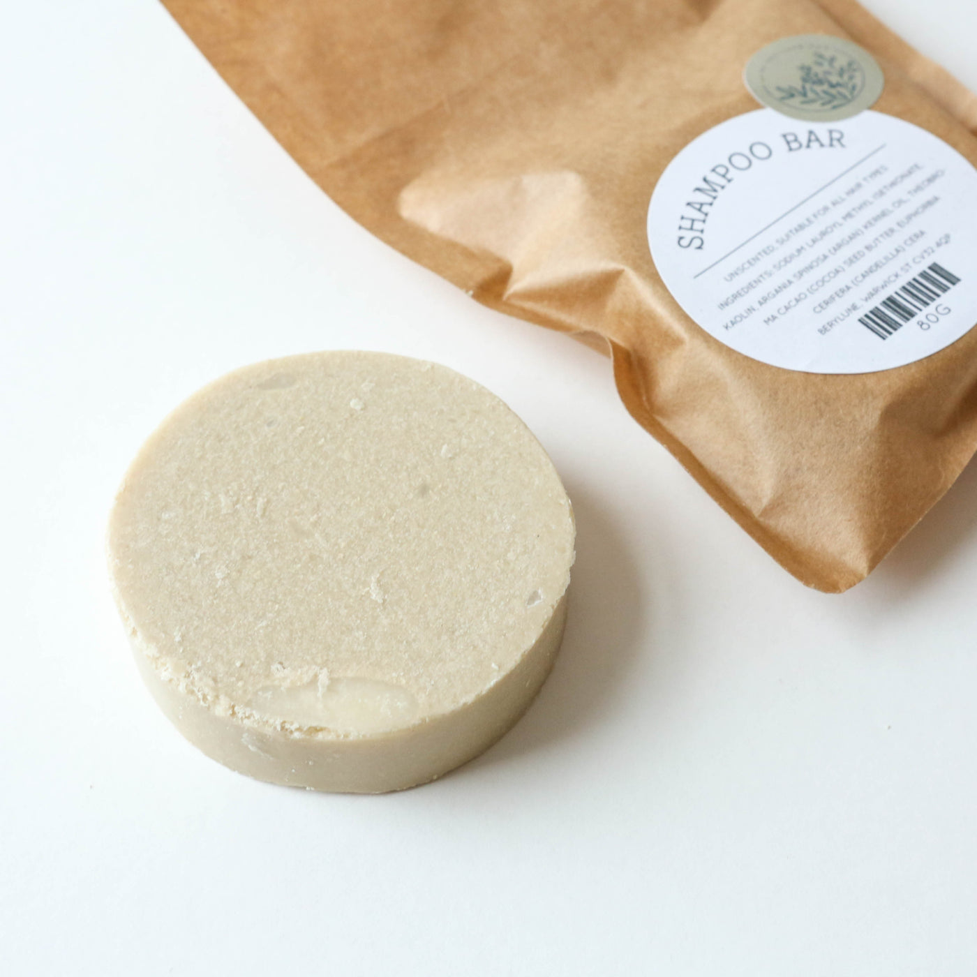 All Natural Solid Shampoo Bar