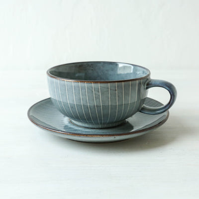 Nordic Sea Cup with Saucer - Large