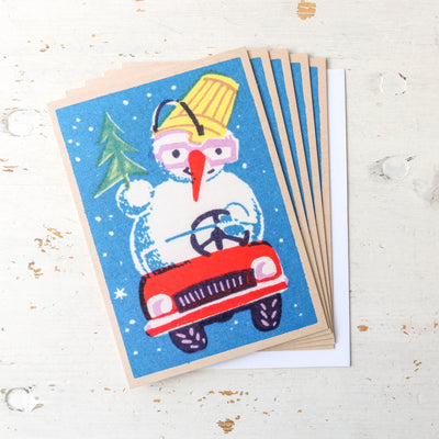 'Rebel with a Claus' Christmas Card Pack of 5