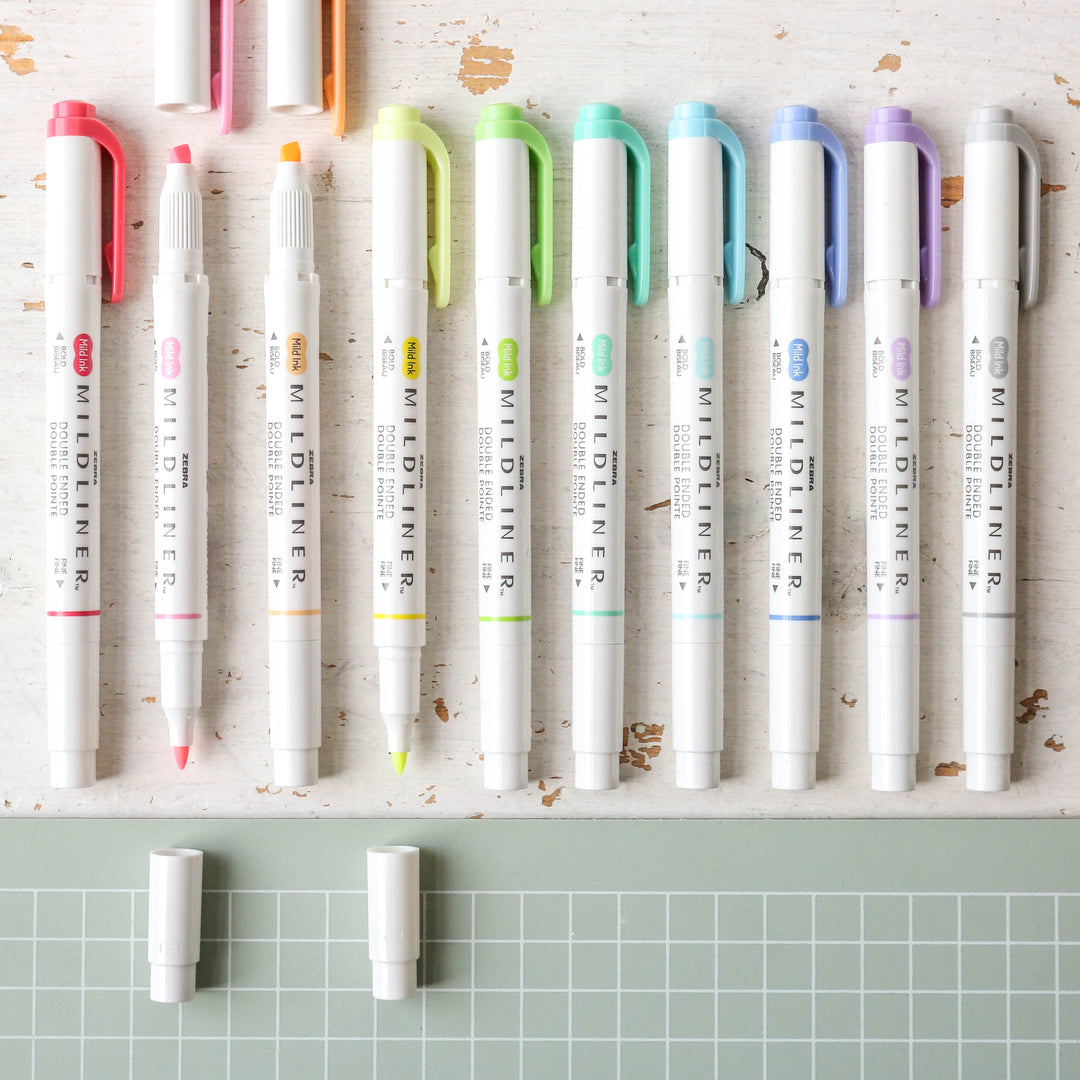 Zebra Mildliner Dual Tip Highlighter Pen – Berylune