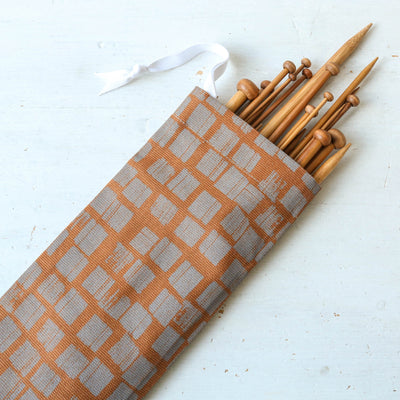 Full Set Of Long Bamboo Knitting Needles - 35cm