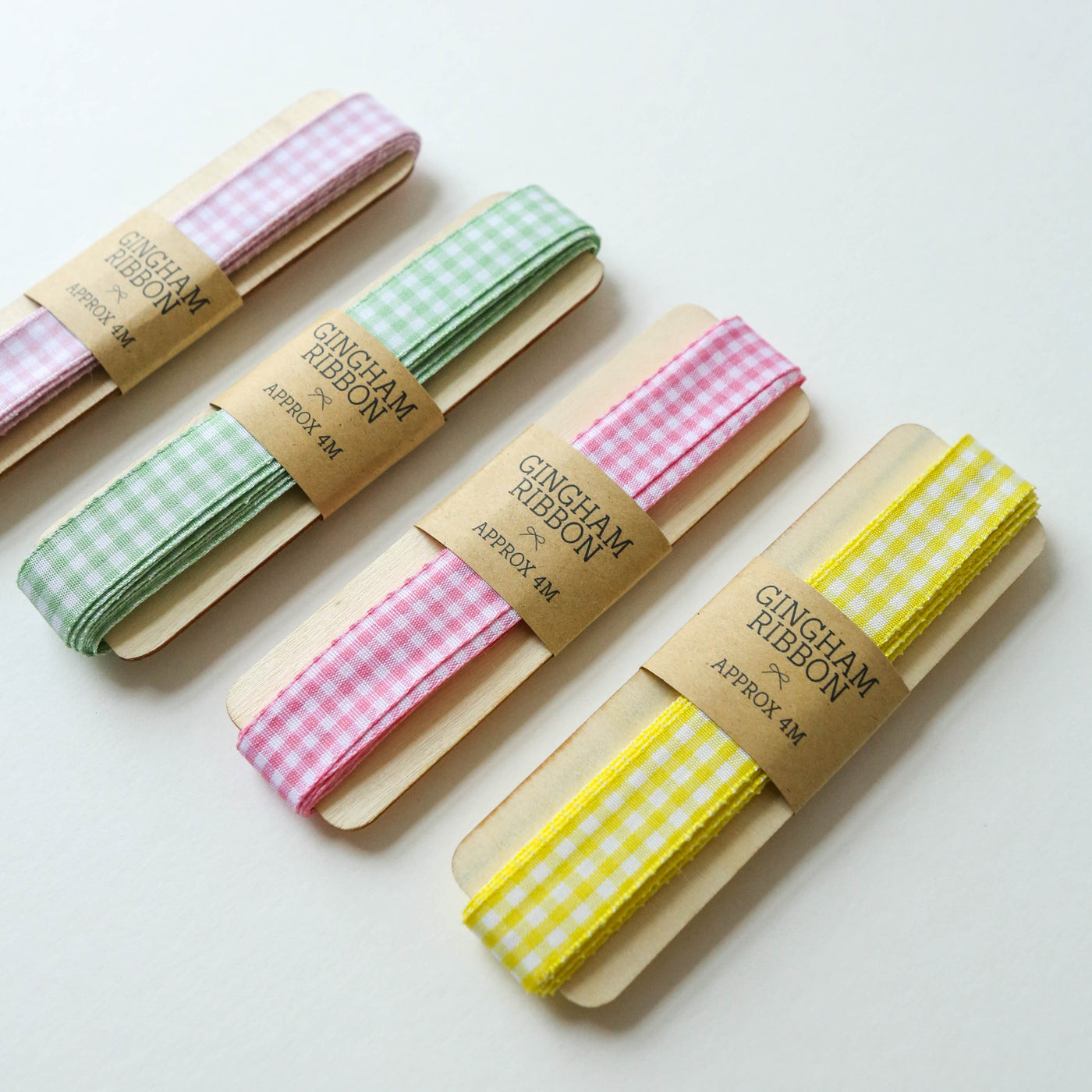 Gingham Ribbon - 4m