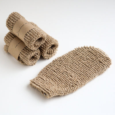 Jute Scrubby Mitten