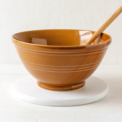 Lynett Brown Stoneware Baking Bowl