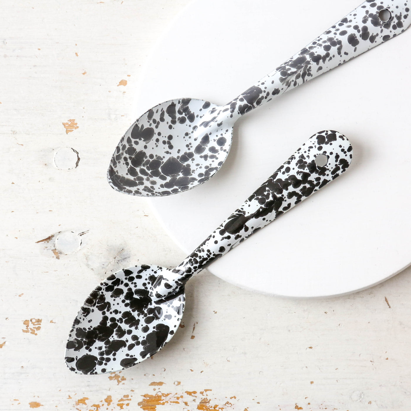 Splatter Enamel Spoon - Medium