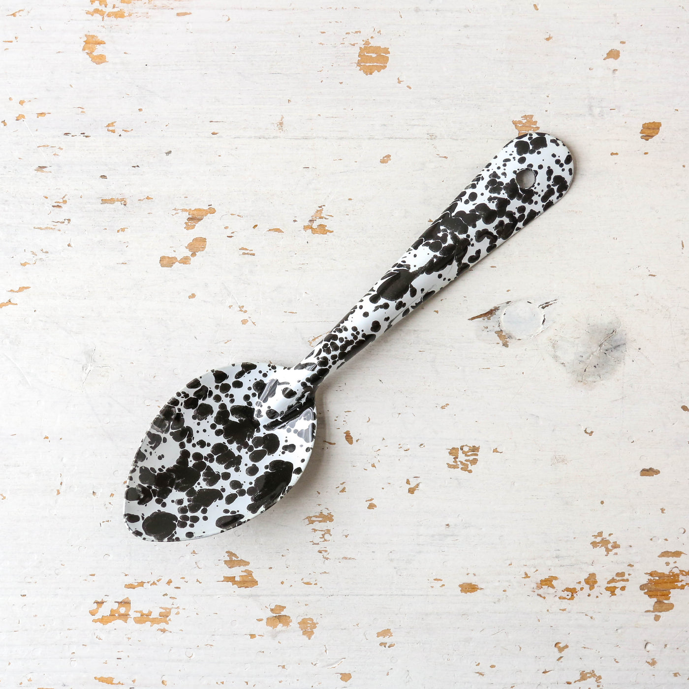 Splatter Enamel Spoon - Medium