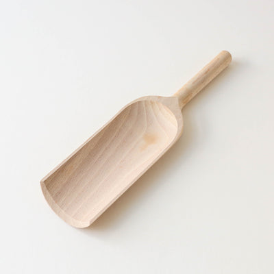 Simple Beech Wood Scoop - 25cm