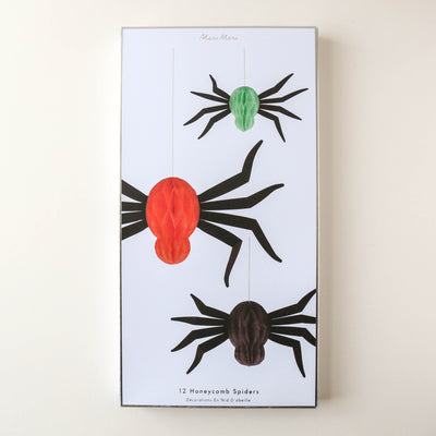 Hanging Honeycomb Spiders - Pack of 12