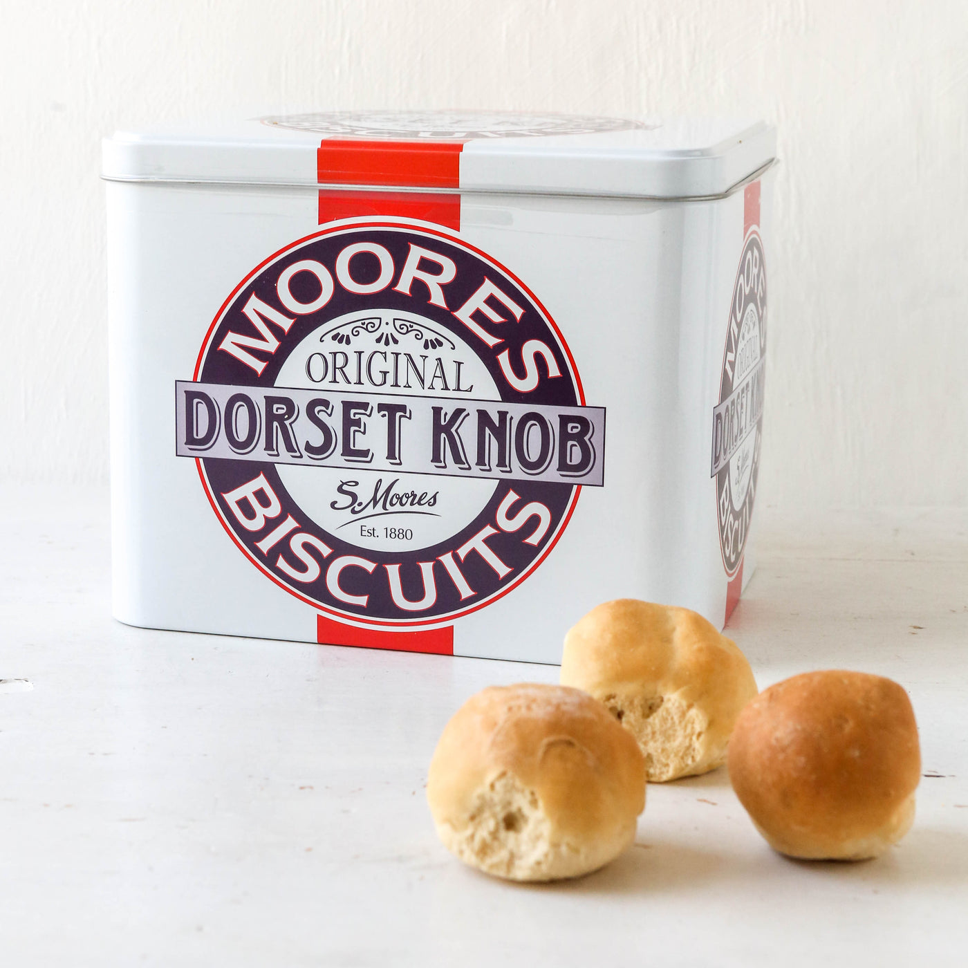 Moores Tinned Dorset Knobs