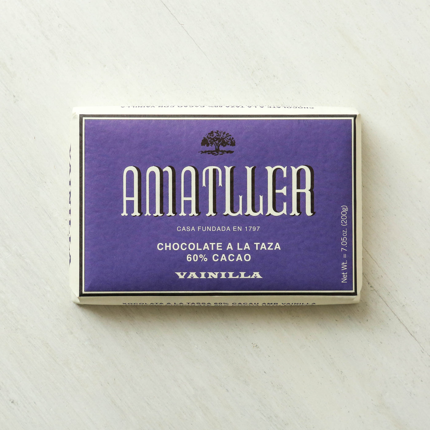 Amatller Spanish Drinking Chocolate Bar