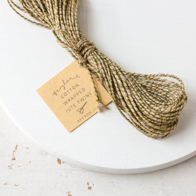 Hank of Cotton Wrapped Jute Cord