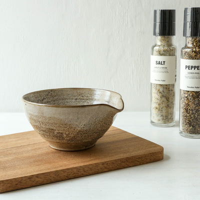 Thea Stoneware Bowl - Natural