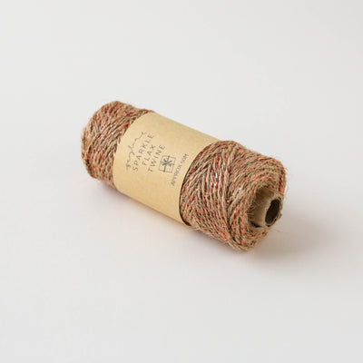 Spool of Sparkly Flax Cord - 50m