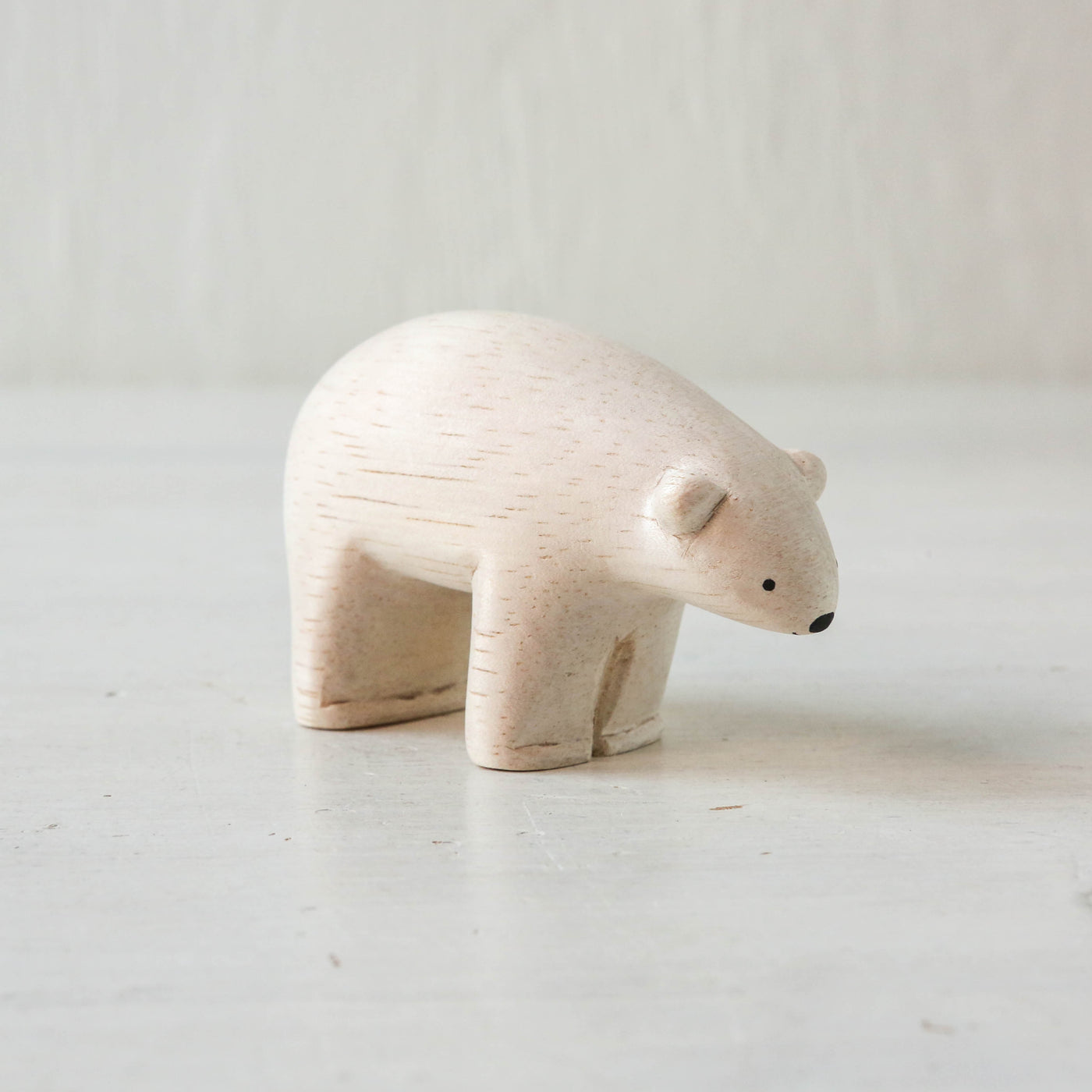 Wooden Polar Bear