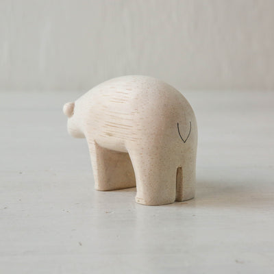 Wooden Polar Bear